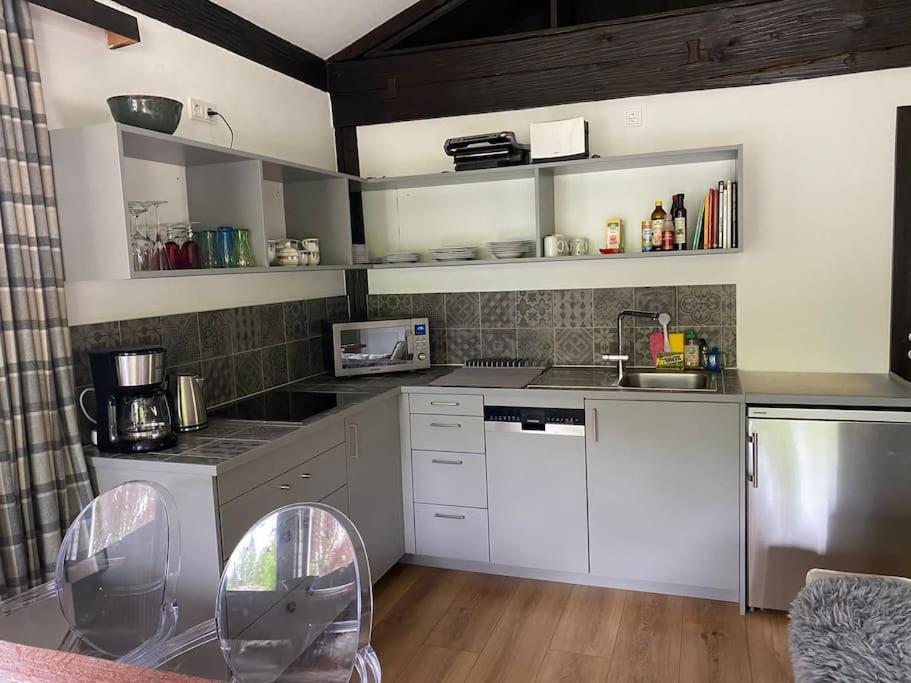 Ferienwohnung Thalia Berg am Starnberger See Bagian luar foto