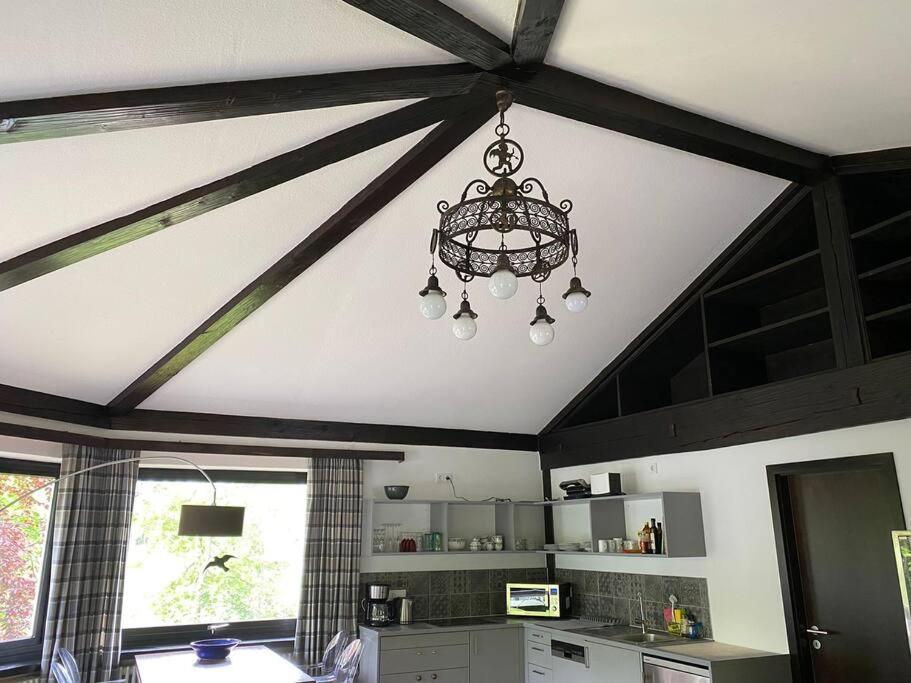 Ferienwohnung Thalia Berg am Starnberger See Bagian luar foto